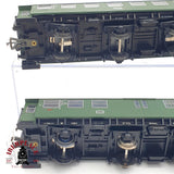 ♻️ DC 5x Fleischmann vagones pasajeros DB clase 2 con luz H0 escala 1:87