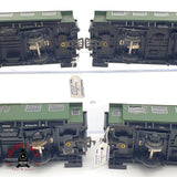 ♻️ DC 5x Fleischmann vagones pasajeros DB clase 2 con luz H0 escala 1:87