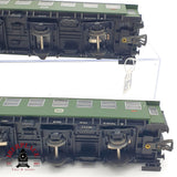 ♻️ DC 5x Fleischmann vagones pasajeros DB clase 2 con luz H0 escala 1:87