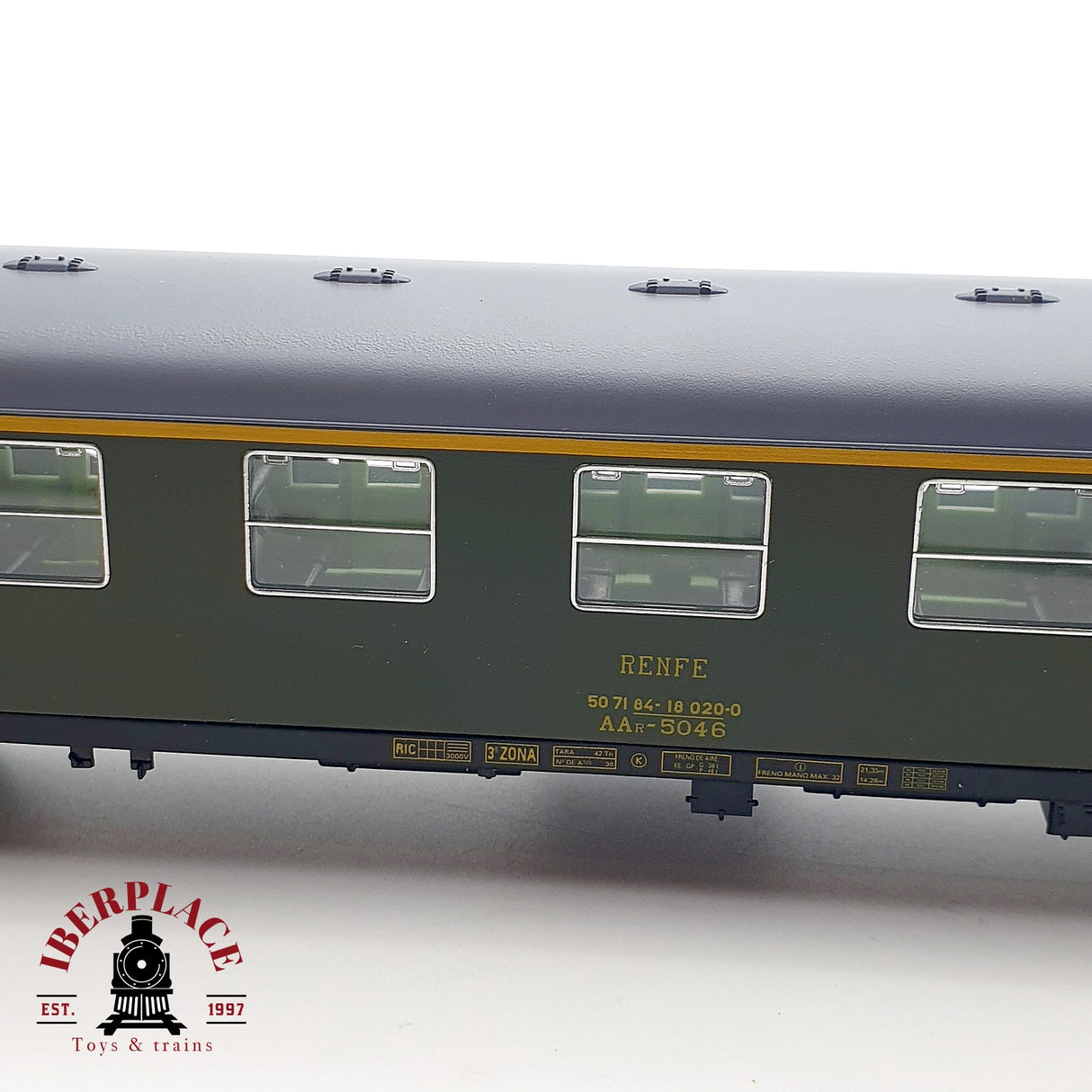 ♻️ DC Electrotren 5038K Coche cafetería AAR 5046 RENFE H0 escala 1:87
