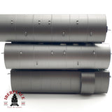 ♻️ DC 3x Fleischmann vagones pasajeros y equipaje DB clase 2 con luz H0 escala 1:87