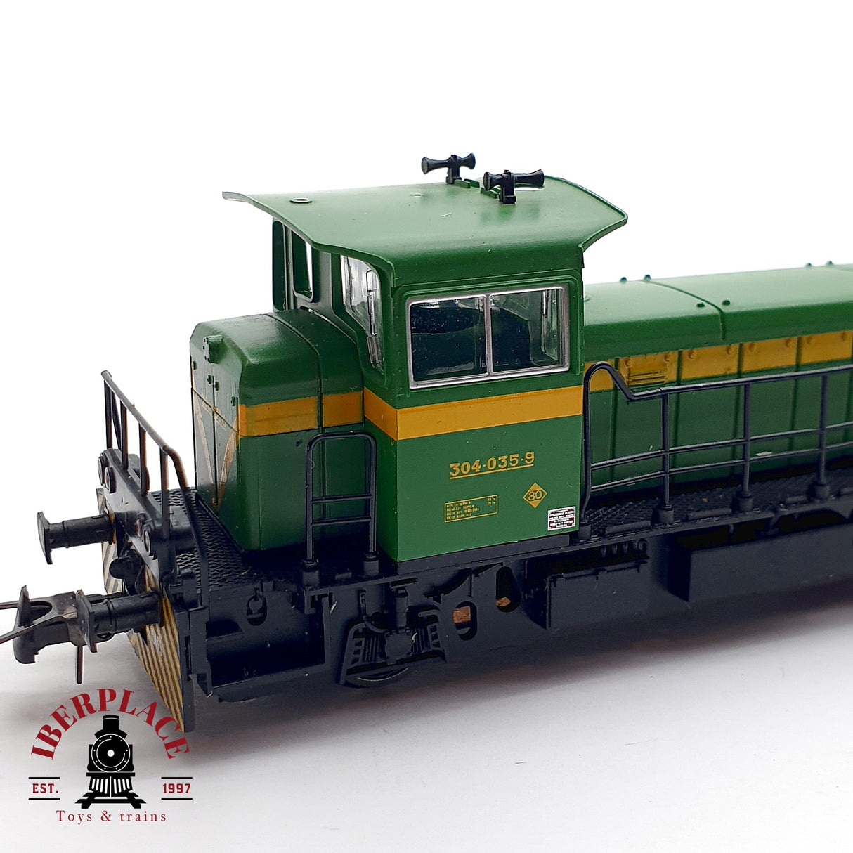 ♻️ DC Roco 43618 Locomotora RENFE 304 035-9 H0 escala 1:87