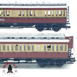 ♻️ DC 2x Fleischmann vagones pasajeros DRG 41963 41967 H0 escala 1:87