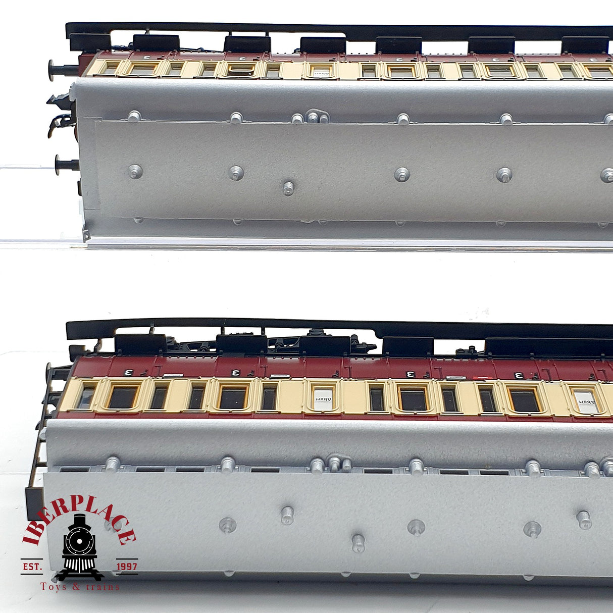 ♻️ DC 2x Fleischmann vagones pasajeros DRG 41963 41967 H0 escala 1:87