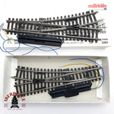 ♻️ Märklin 2263 2262 desvío eléctrico a la izquierda y derecha K H0 escala 1:87 3/3