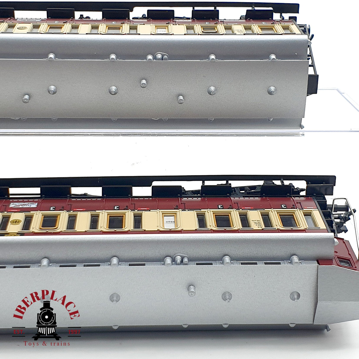 ♻️ DC 2x Fleischmann vagones pasajeros DRG 41963 41967 H0 escala 1:87