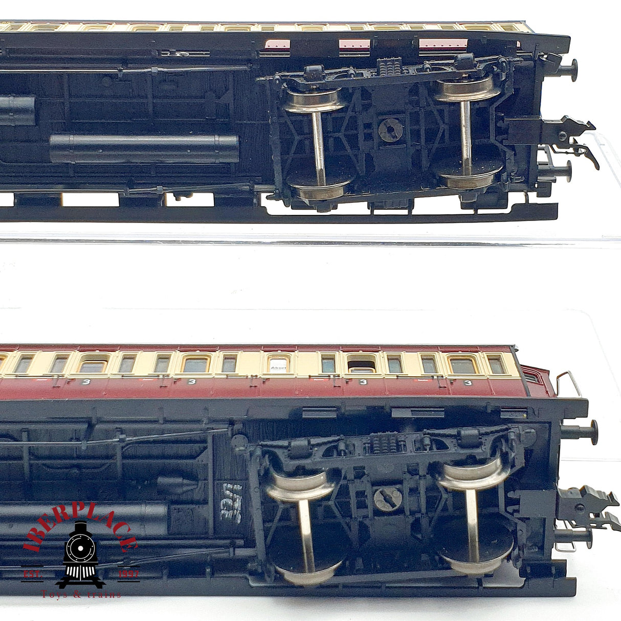 ♻️ DC 2x Fleischmann vagones pasajeros DRG 41963 41967 H0 escala 1:87