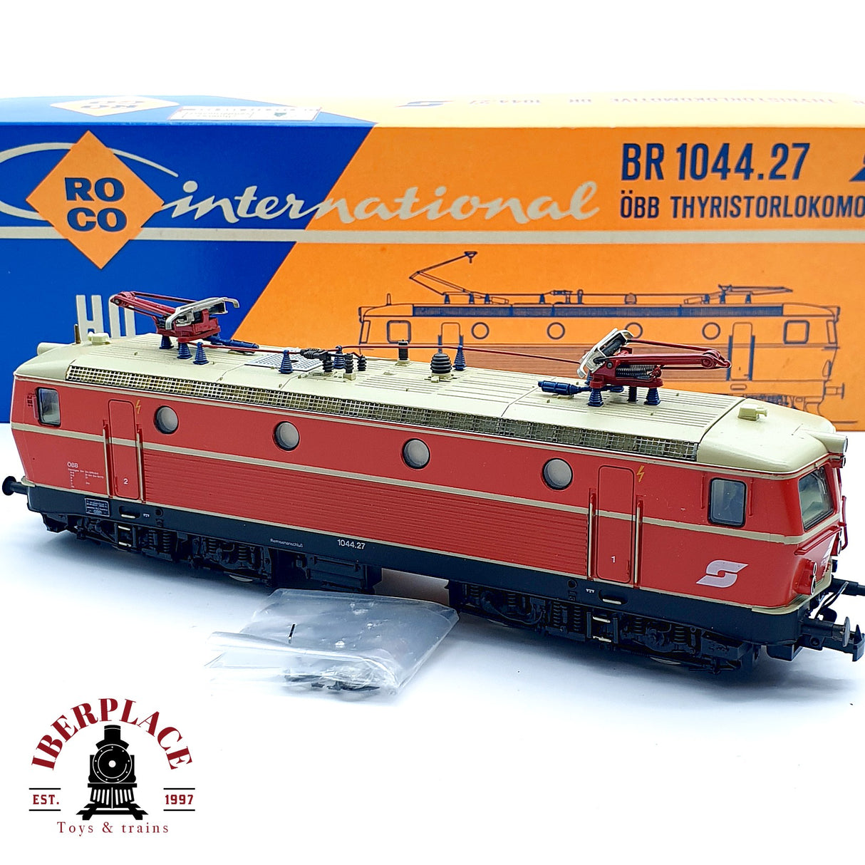 ♻️ DC Roco 04197S Locomotora BR 1044.27 ÖBB H0 escala 1:87