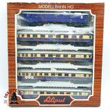 ♻️ DC Liliput 820 set de coches pasajero y equipaje Rheingold DRG H0 escala 1:87