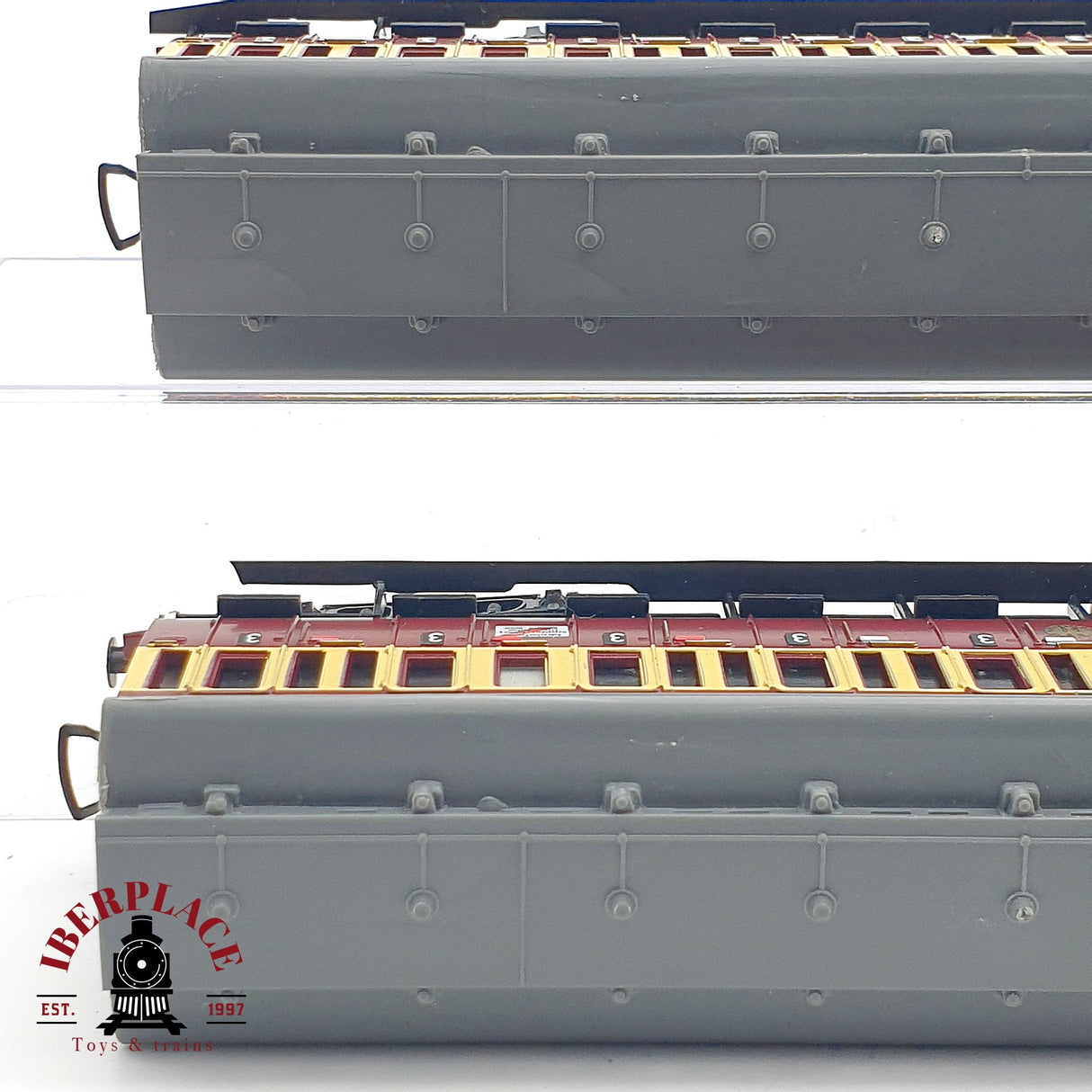 ♻️ DC 2x Liliput vagones pasajeros DRG 41299 H0 escala 1:87