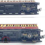 ♻️ DC 2x Liliput vagones pasajeros DRG 41299 H0 escala 1:87
