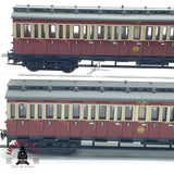 ♻️ DC 2x Liliput vagones pasajeros DRG 41286 H0 escala 1:87