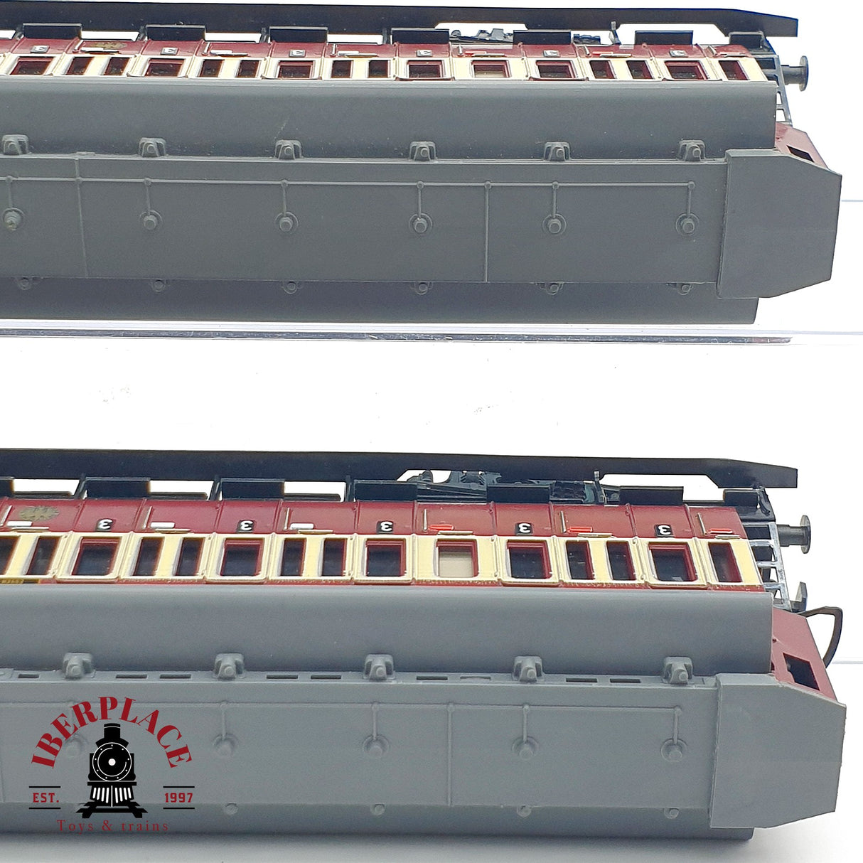 ♻️ DC 2x Liliput vagones pasajeros DRG 41286 H0 escala 1:87