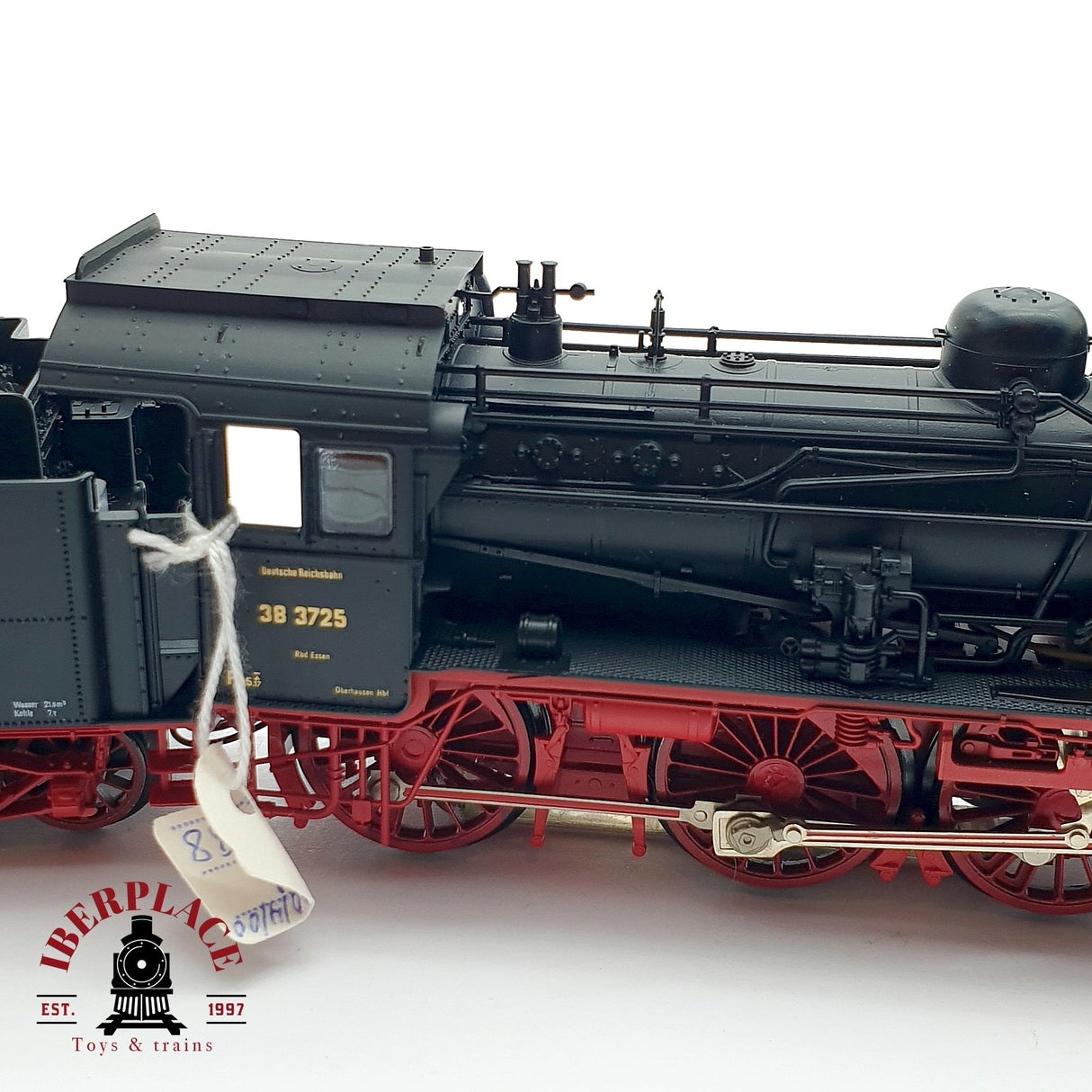 ♻️AC Fleischmann Locomotora BR 38 3725 DR Negra H0 escala 1:87