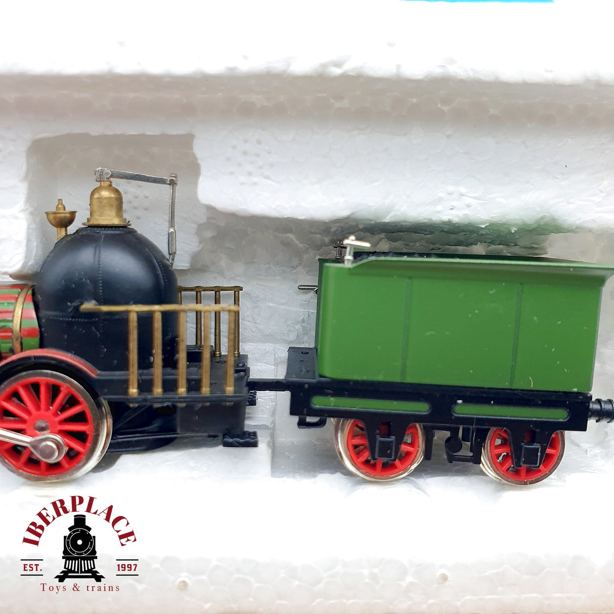♻️  Bachmann 4x Tren histórico Prusiano 1839 Berlin Postdam H0 escala 1:87