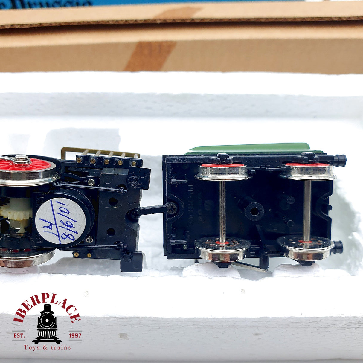 ♻️  Bachmann 4x Tren histórico Prusiano 1839 Berlin Postdam H0 escala 1:87