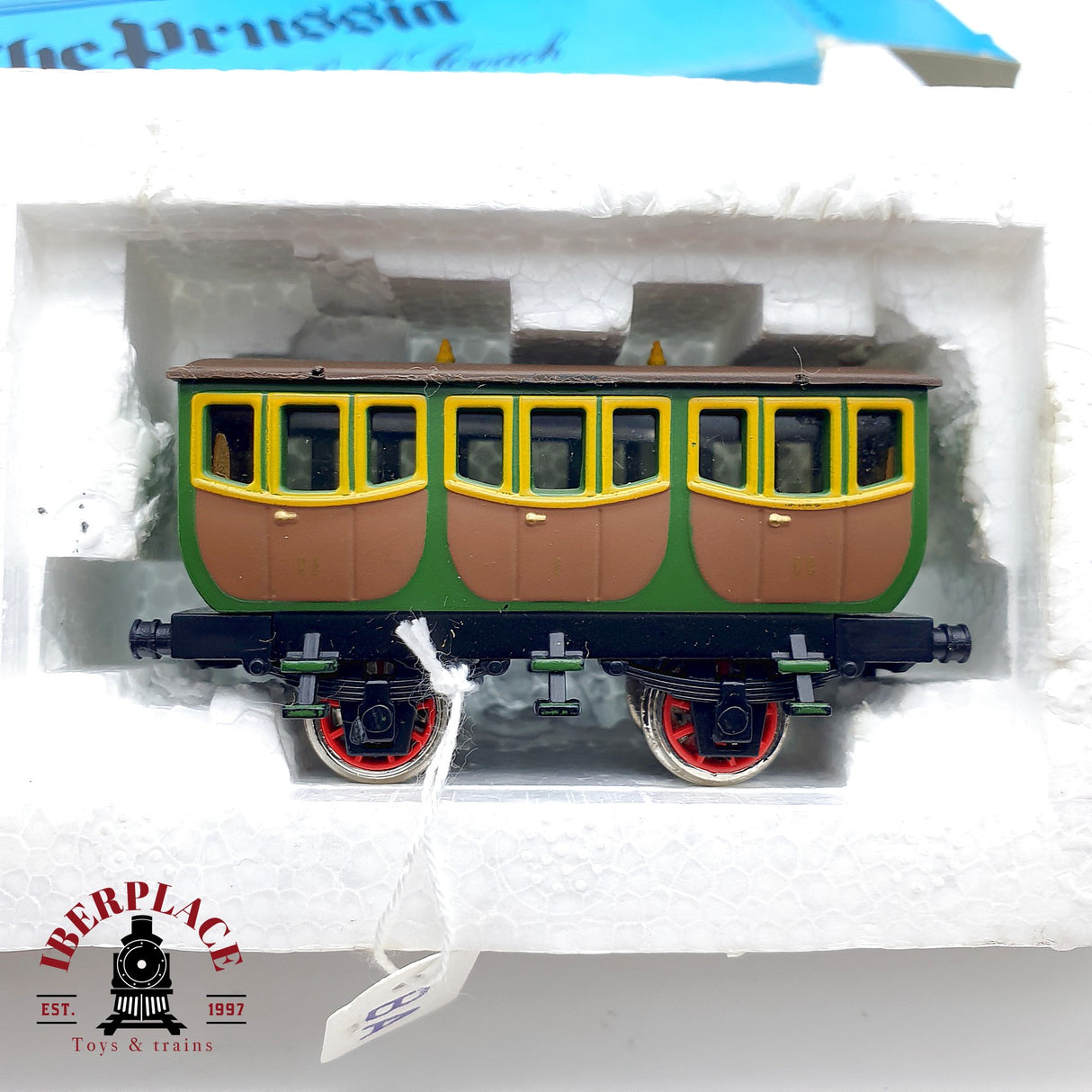 ♻️  Bachmann 4x Tren histórico Prusiano 1839 Berlin Postdam H0 escala 1:87