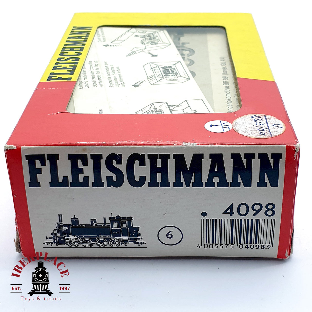 ♻️DC Fleischmann 4098 Locomotora BR 98 811 DR Negra H0 escala 1:87