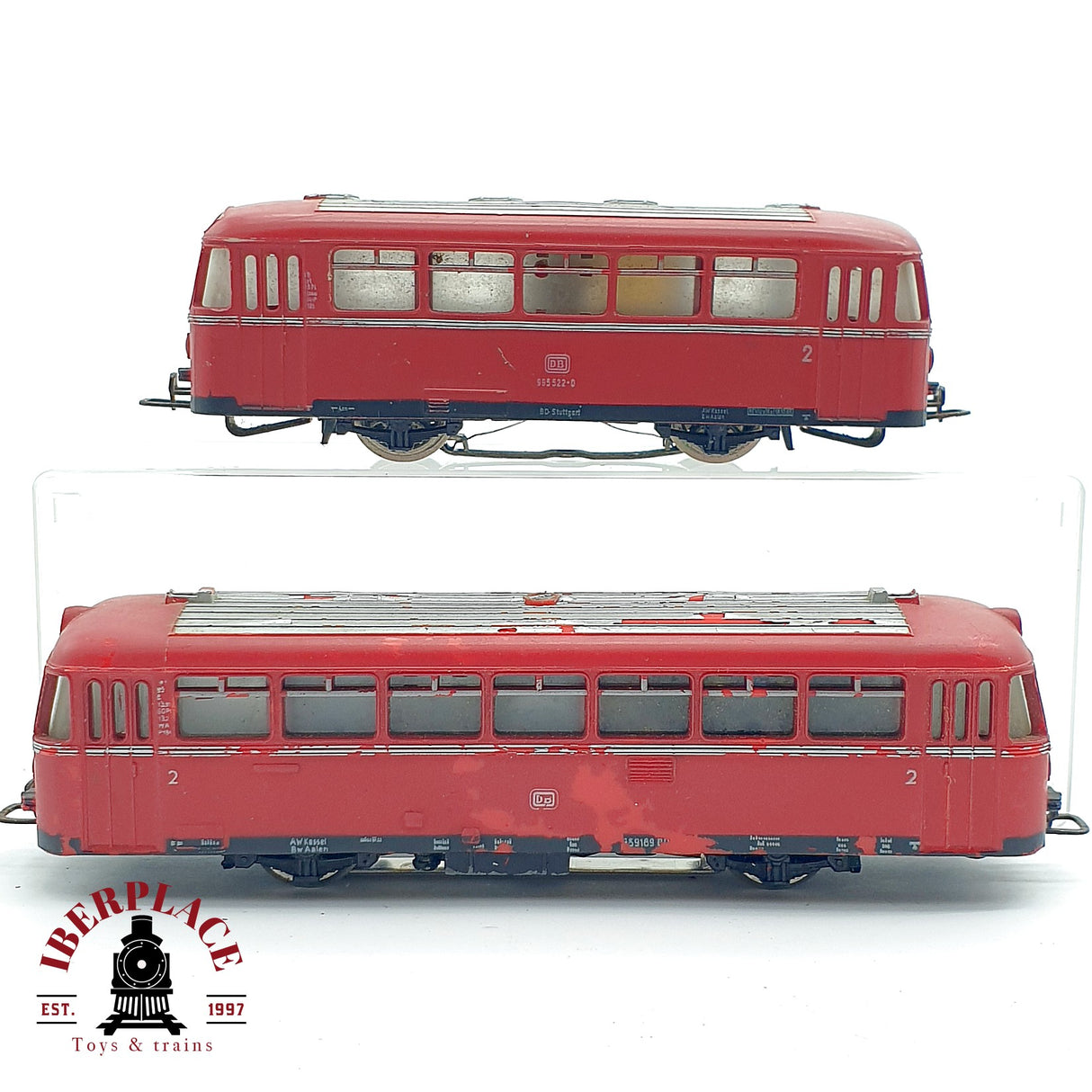 ♻️ AC Märklin Ferrobus + Remolque DB clase 2 Bastler H0 escala 1:87