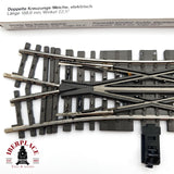♻️ Märklin 2260 Travesía de unión doble 168,9 mm sistema K H0 escala 1:87 1/2