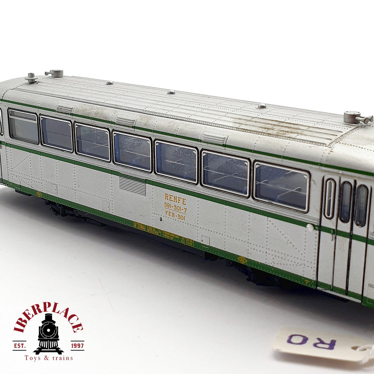 ♻️ DC Roco 43063.1 Automotor RENFE FRI 301 Ferrobus Alcoy valencia H0 escala 1:87