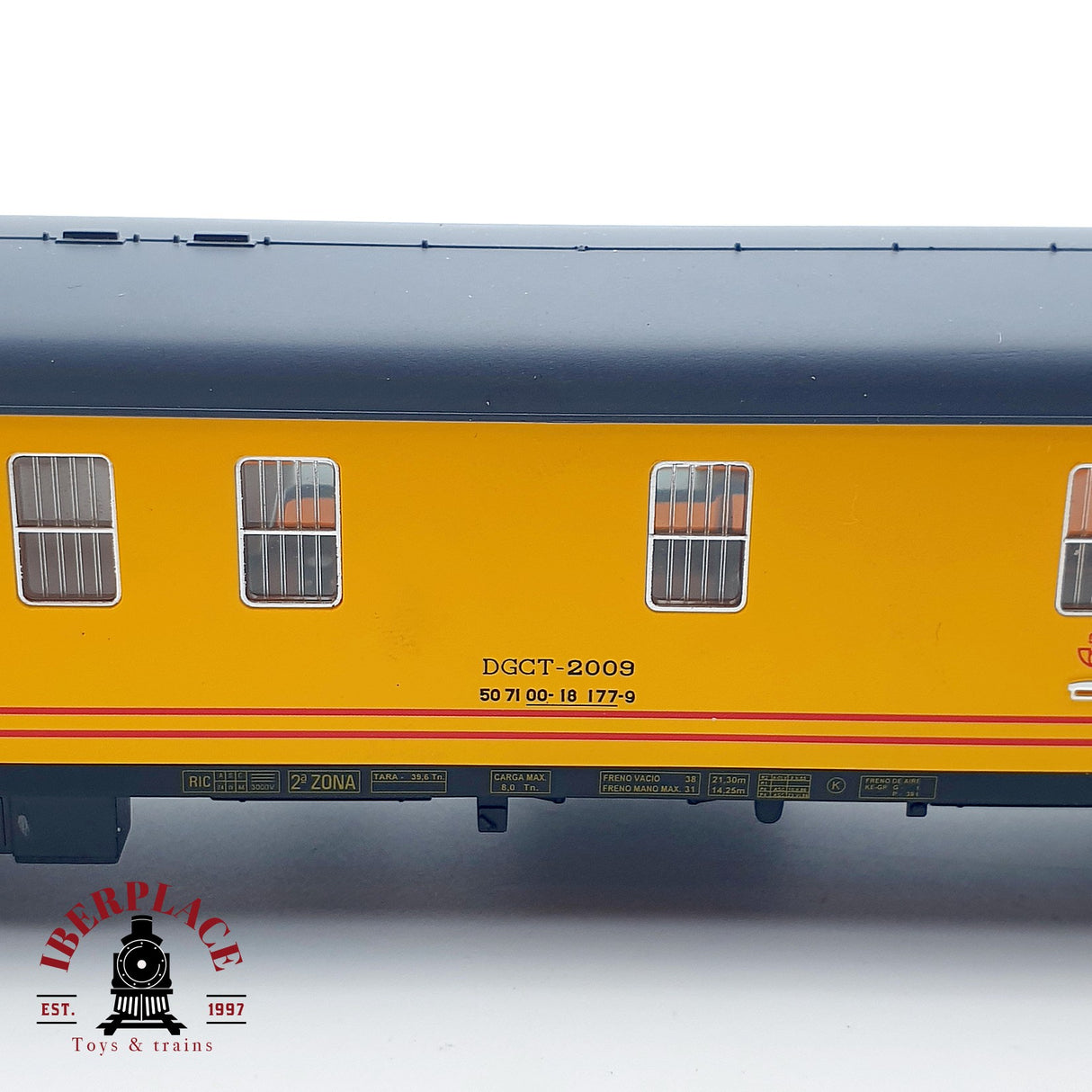♻️ DC Electrotren 5212K Coche correos DGCT 2009 Ep .4 H0 escala 1:87