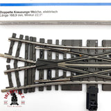♻️ Märklin 2260 Travesía de unión doble 168,9 mm sistema K H0 escala 1:87 2/2