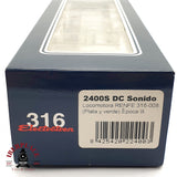 ♻️ DC Electrotren 2400S Digital Locomotora RENFE 316-008 con sonido H0 escala 1:87