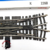 ♻️ Märklin 2260 Travesía de unión doble 168,9 mm sistema K H0 escala 1:87 2/2
