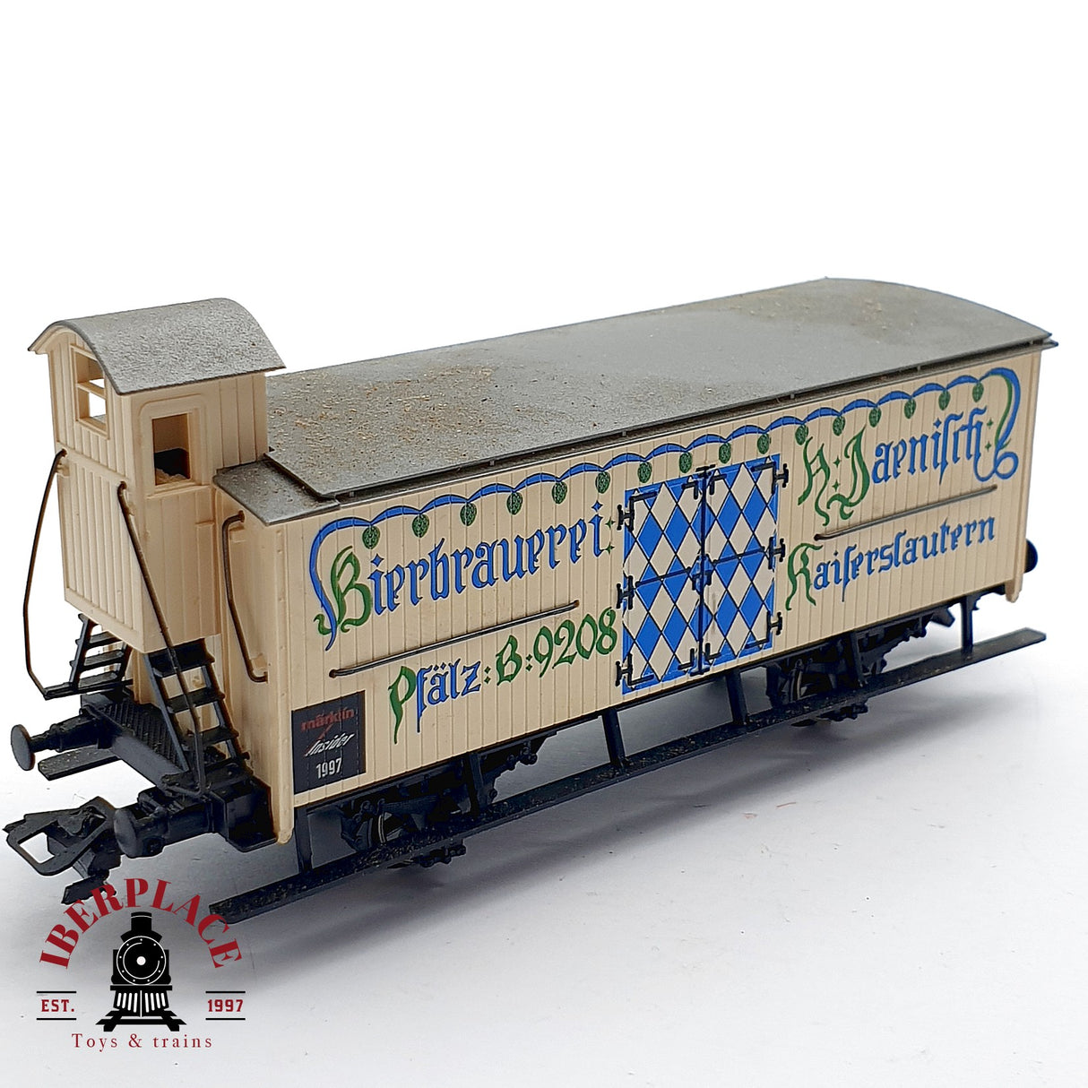 ♻️ AC Märklin insider 48921 vagón anual 1997 Bierbrauerei H0 escala 1:87