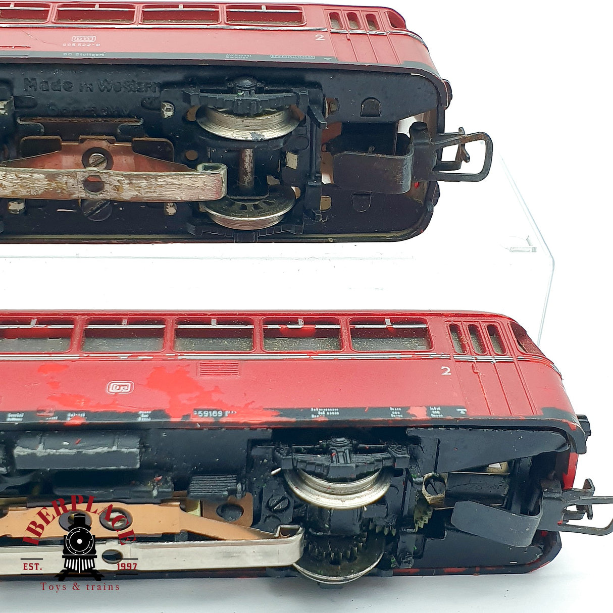 ♻️ AC Märklin Ferrobus + Remolque DB clase 2 Bastler H0 escala 1:87