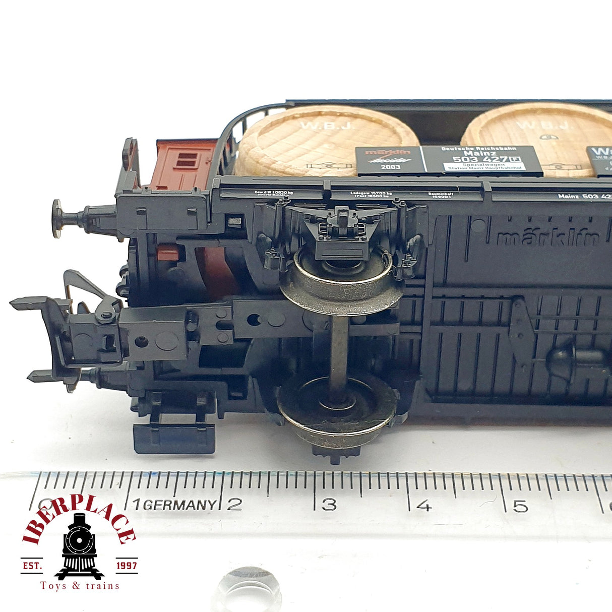 ♻️ AC Märklin insider 46744 vagón anual 2003 W.B.J DR Mainz H0 escala 1:87