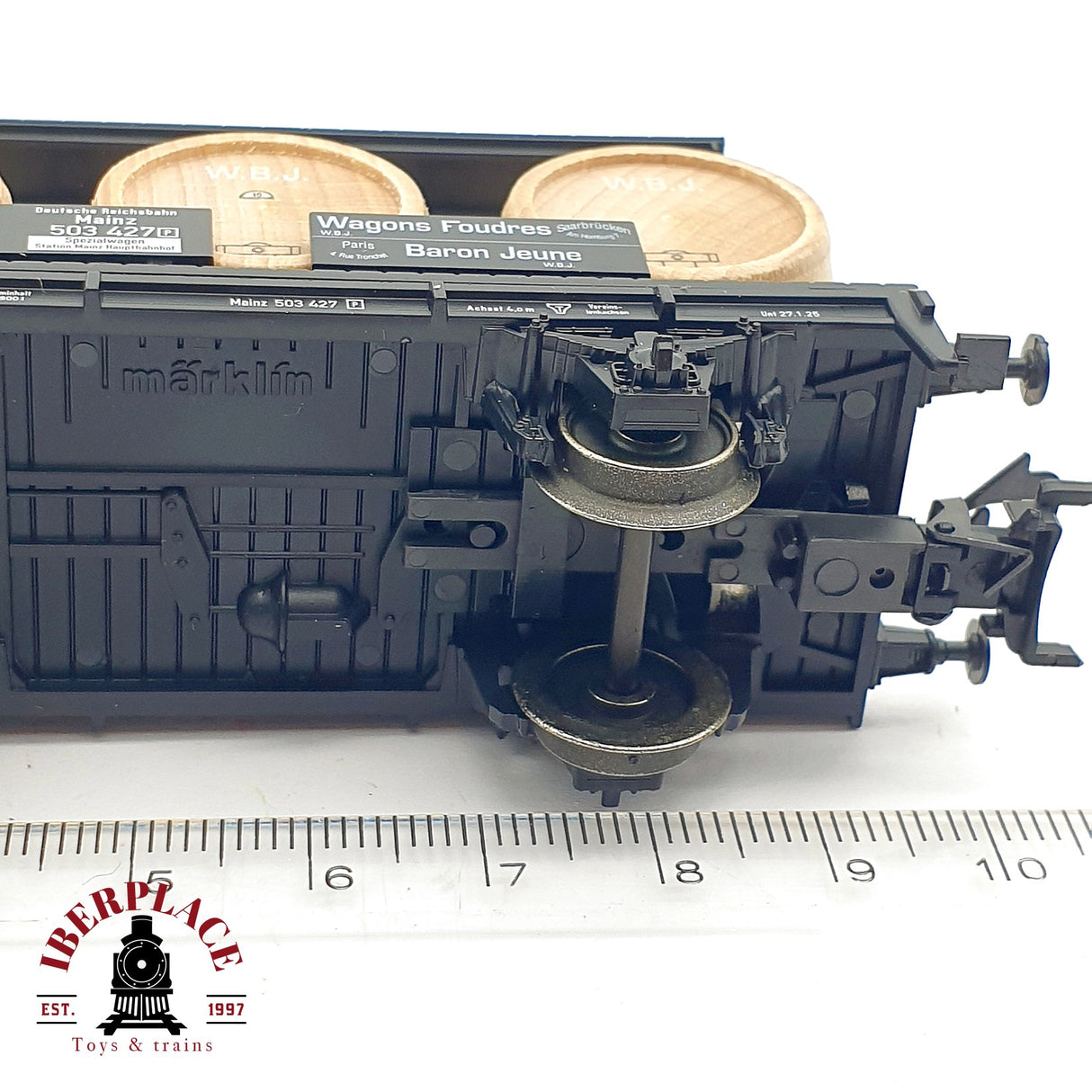 ♻️ AC Märklin insider 46744 vagón anual 2003 W.B.J DR Mainz H0 escala 1:87