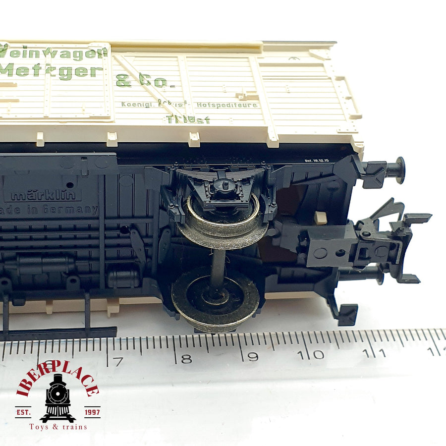 ♻️ AC Märklin insider 48754 vagón anual 1999 Weinwagen Robert Metzger H0 escala 1:87