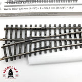 ♻️ Märklin 22715 desvío a la izquierda longitud 225 mm H0 escala 1:87