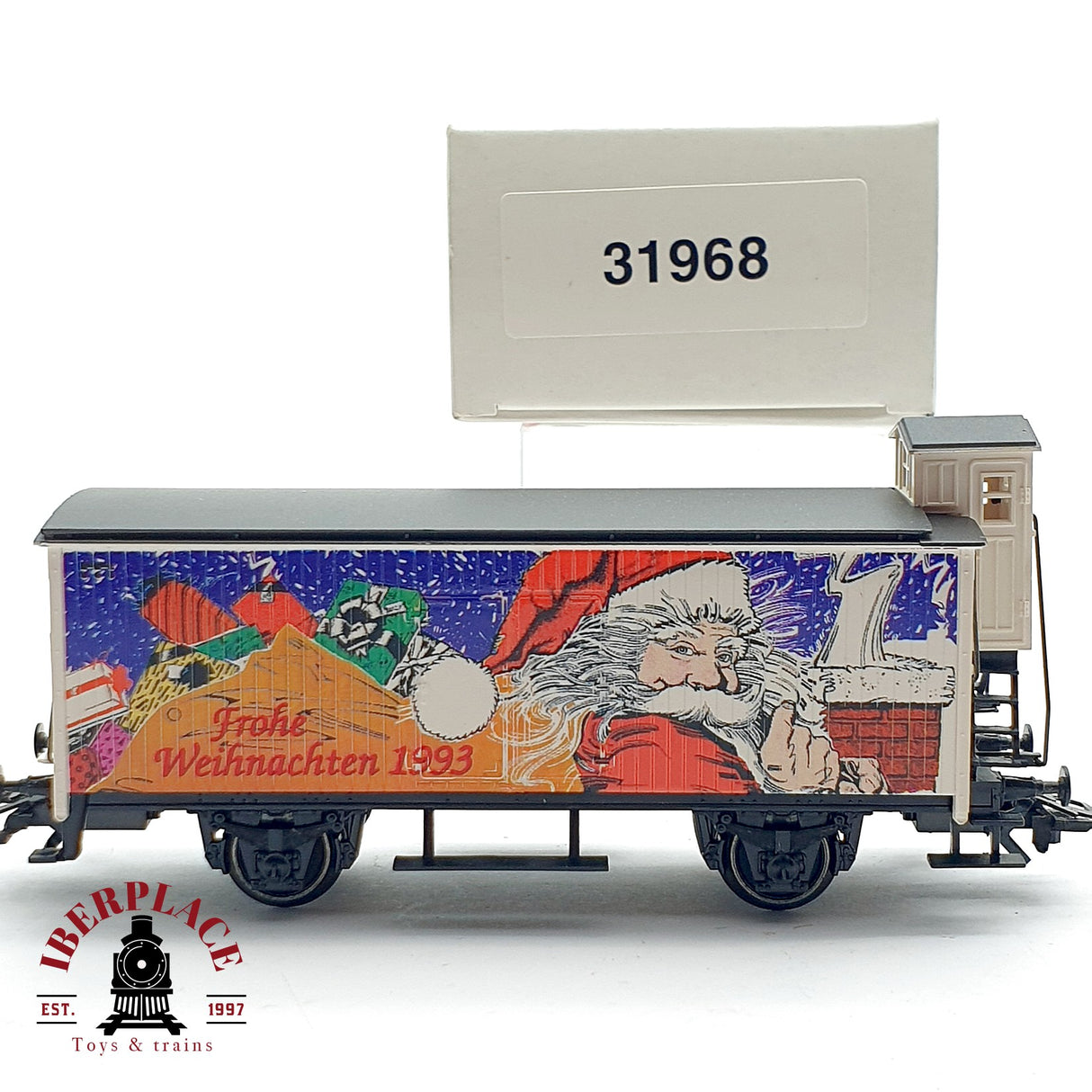 ♻️ AC Märklin 31968 vagon especial de navidad 1993 H0 escala 1:87