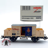 ♻️ AC Märklin 46074 vagón anual 2002 Dallmayr Kaffee H0 escala 1:87