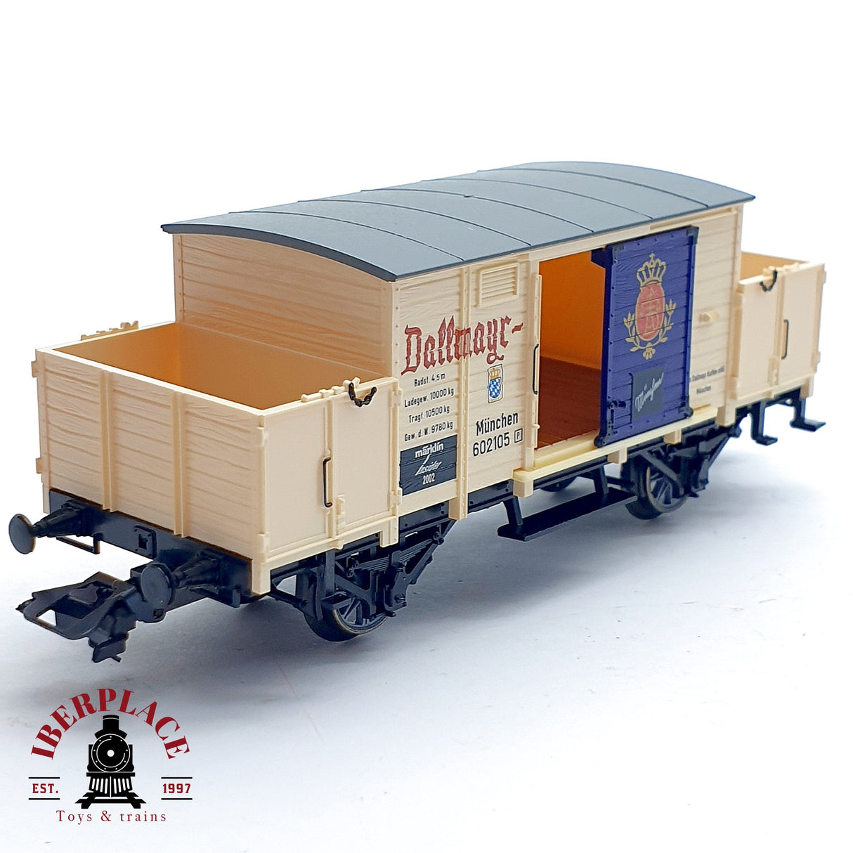 ♻️ AC Märklin 46074 vagón anual 2002 Dallmayr Kaffee H0 escala 1:87