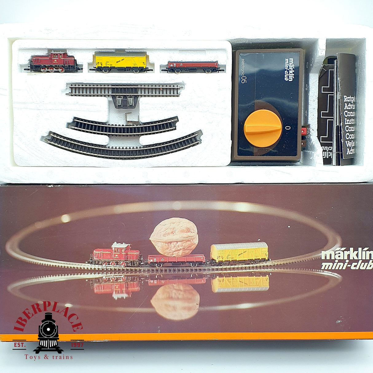♻️ Märklin 8170-S Set de iniciación Locomotora DB 260 417-1 Z escala 1:220