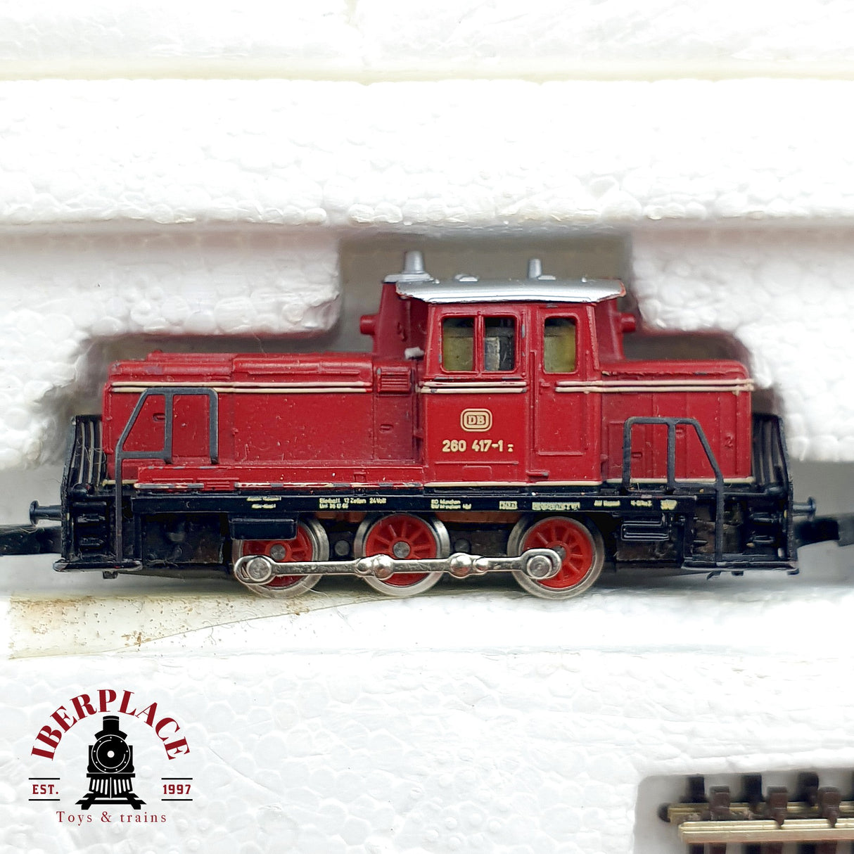 ♻️ Märklin 8170-S Set de iniciación Locomotora DB 260 417-1 Z escala 1:220