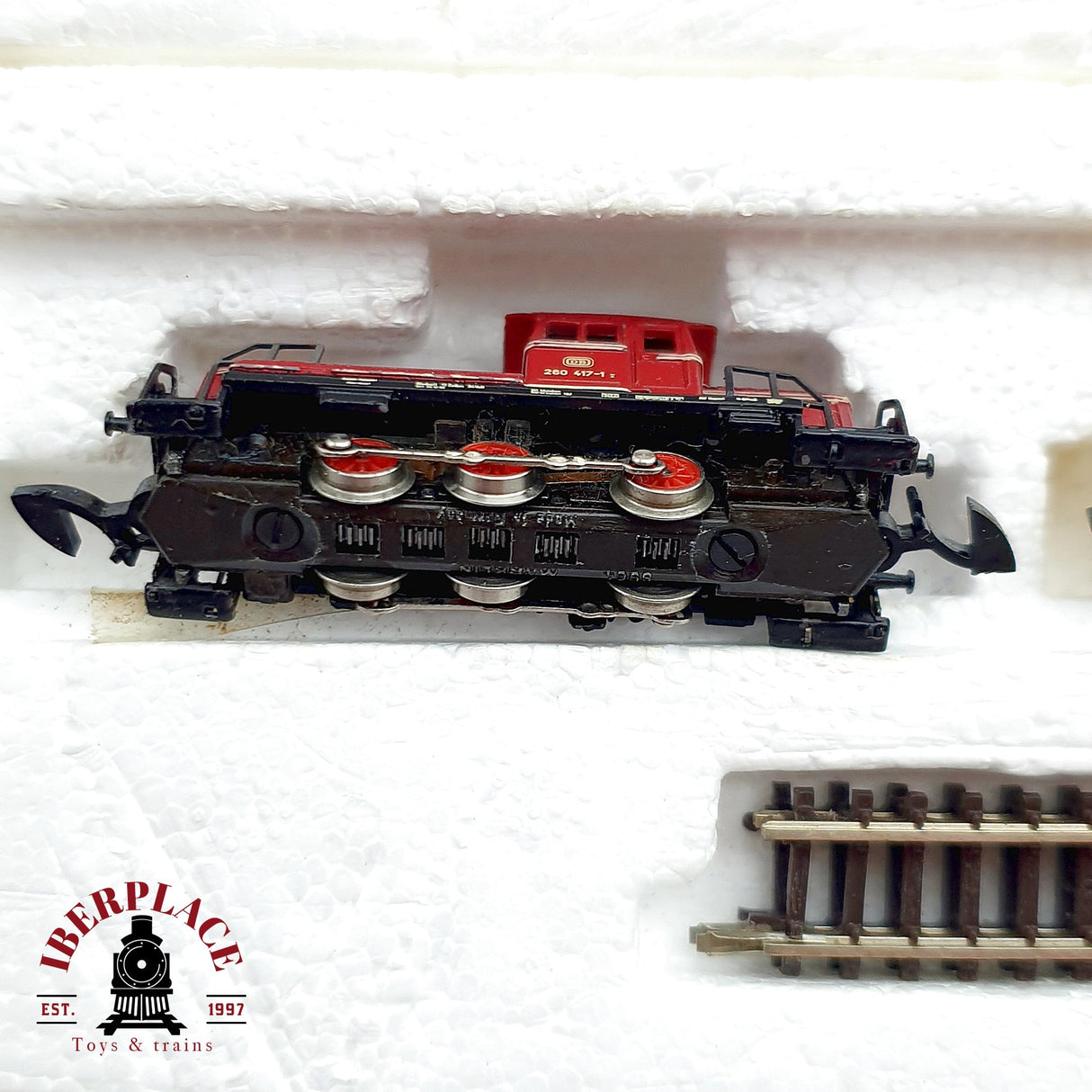 ♻️ Märklin 8170-S Set de iniciación Locomotora DB 260 417-1 Z escala 1:220