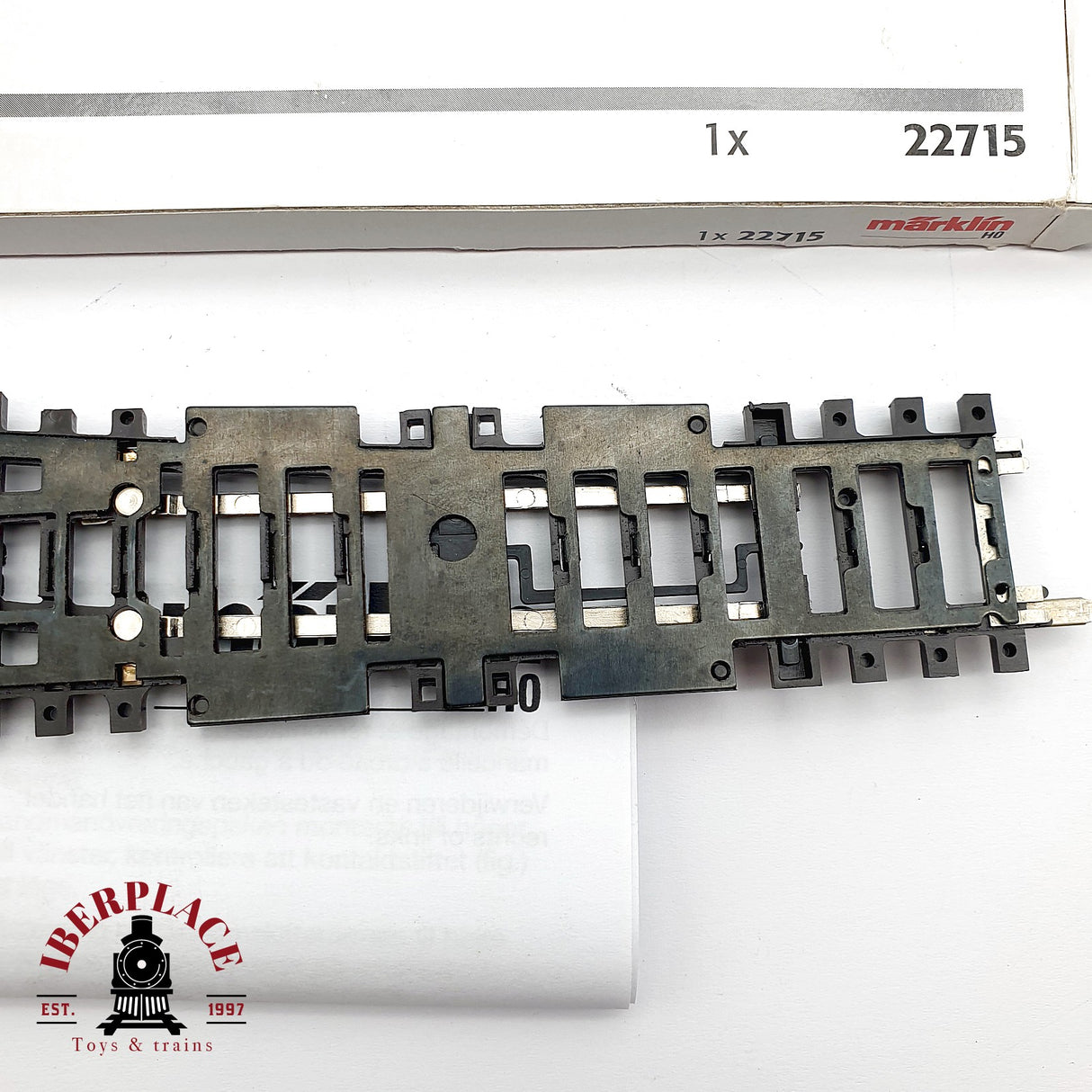 ♻️ Märklin 22715 desvío a la izquierda longitud 225 mm H0 escala 1:87