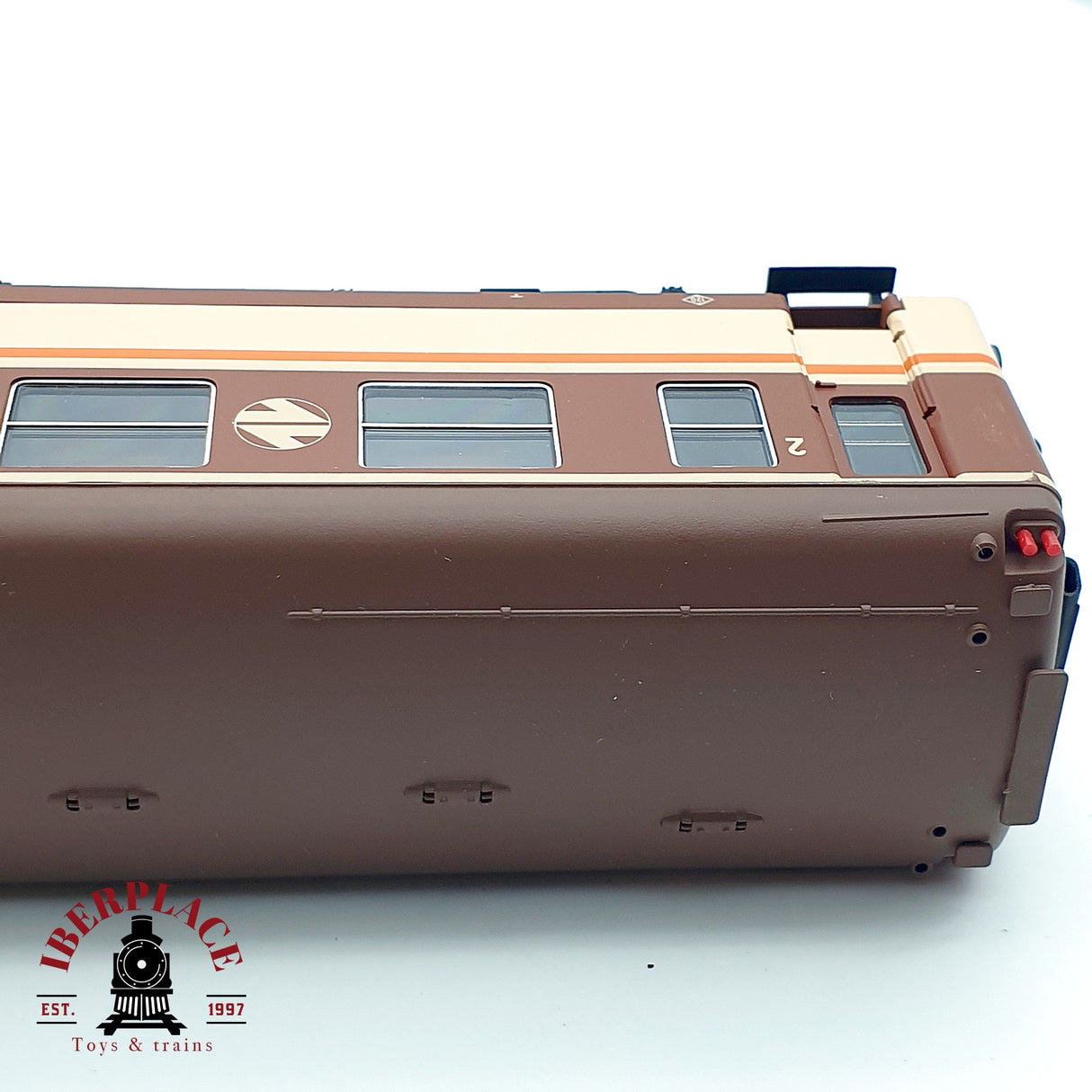 ♻️ DC Electrotren 5053K Coche estrella 2da clase BB1 5297 H0 escala 1:87