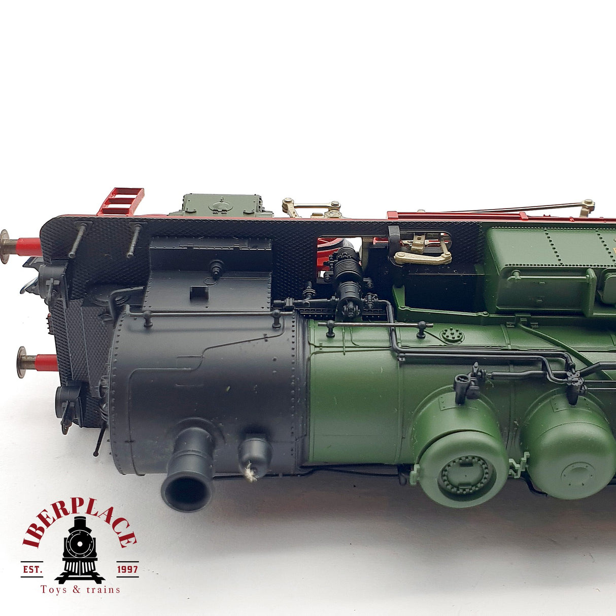 ♻️ DC Fleischmann Locomotora K.P.E.V 8957 verde H0 escala 1:87
