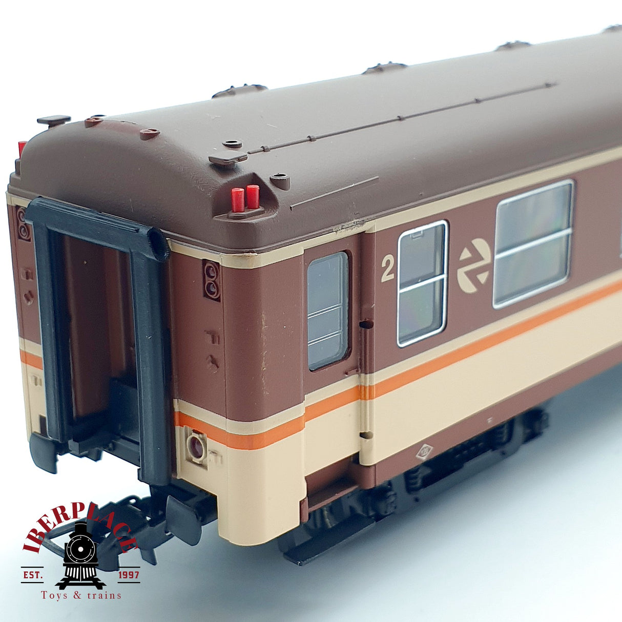 ♻️ DC Electrotren 5052K Coche estrella 2da clase BB1 5245 RENFE H0 escala 1:87