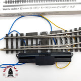 ♻️ Märklin 22716 desvío a la derecha 225 mm H0 escala 1:87