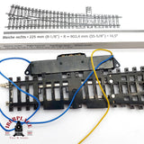 ♻️ Märklin 22716 desvío a la derecha 225 mm H0 escala 1:87