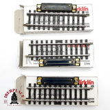 ♻️ Märklin 3x 2299 vía de conmutación recta longitud 90 mm Sistema K H0 escala 1:87