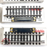 ♻️ Märklin 3x 2299 vía de conmutación recta longitud 90 mm Sistema K H0 escala 1:87