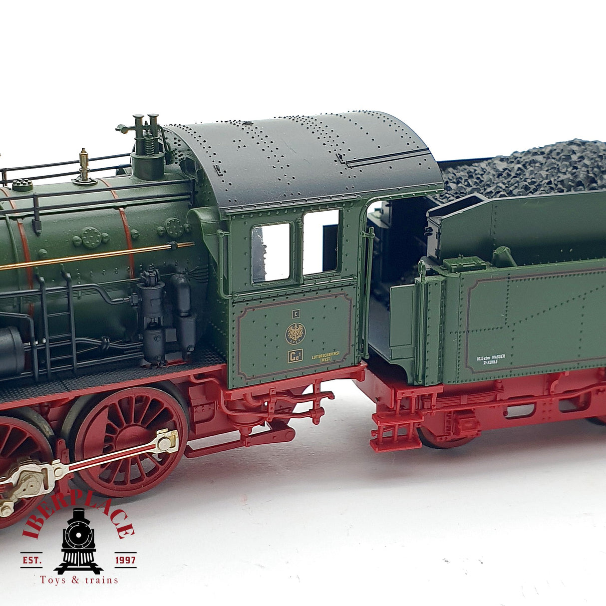 ♻️ DC 3x Fleischmann Locomotora K.P.E.V 5307 + vagones pasajeros H0 escala 1:87
